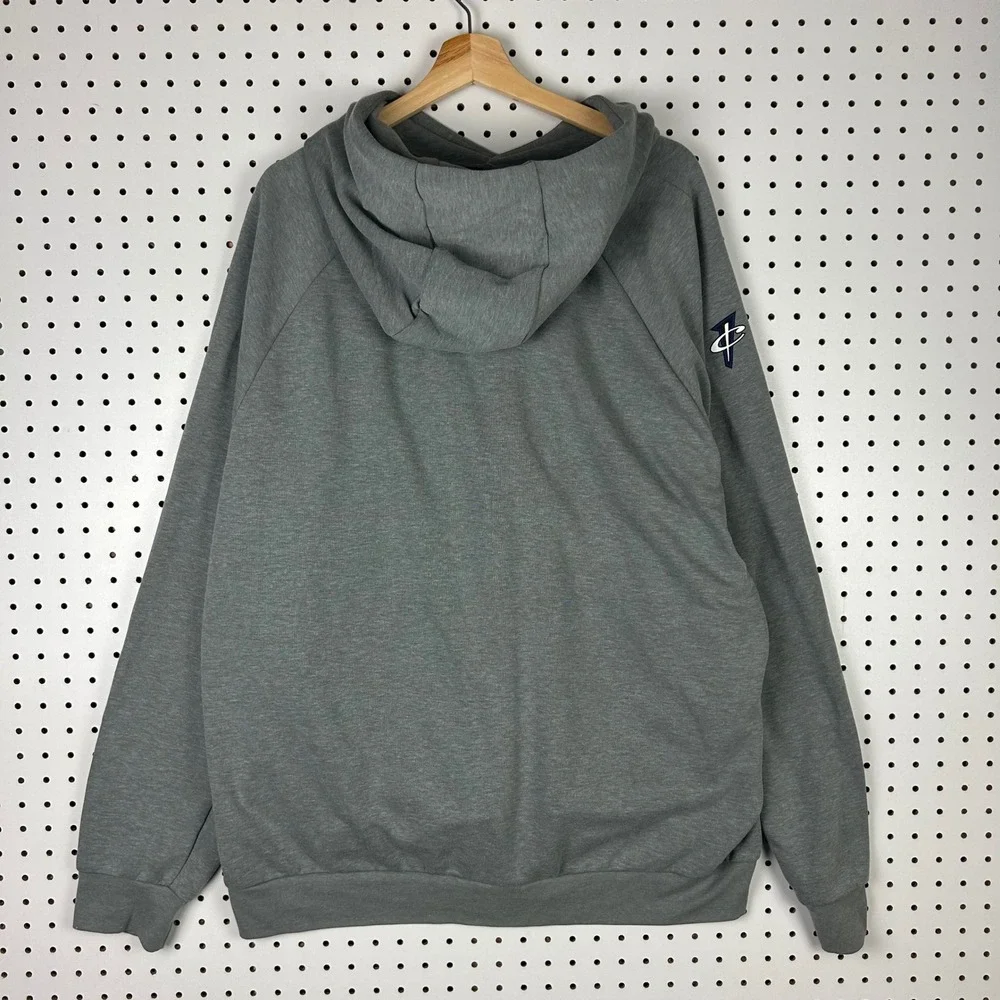 Nike Memphis Tigers Basketball Dri-Fit Hoodie XXL Gray 1 Cent Penny Logo NWT
